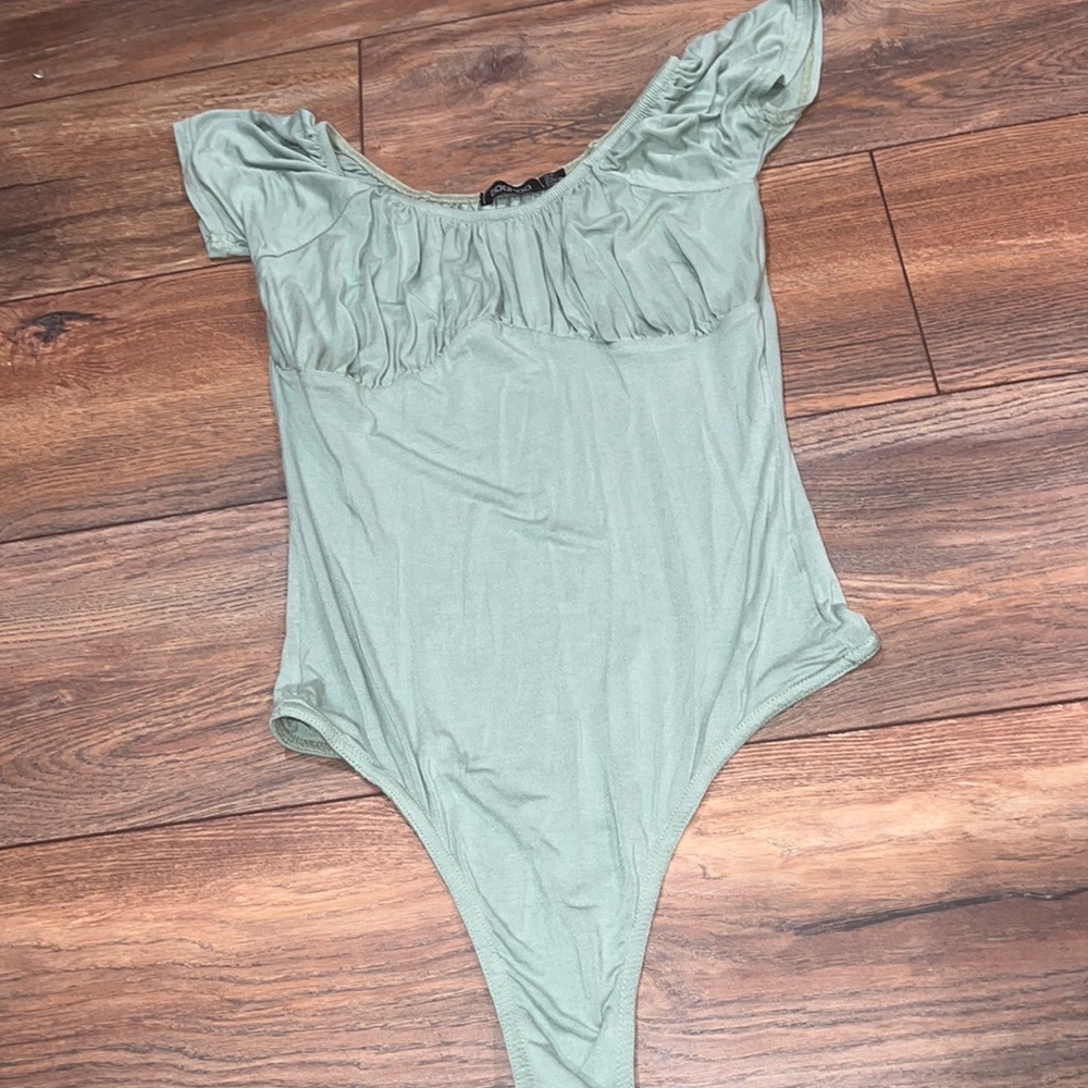 Green bodysuit